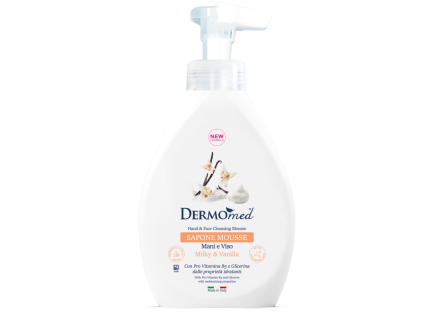 5500DM DERMOMED SAPONE MOUSSE MILKY & VANILLA 500 ml